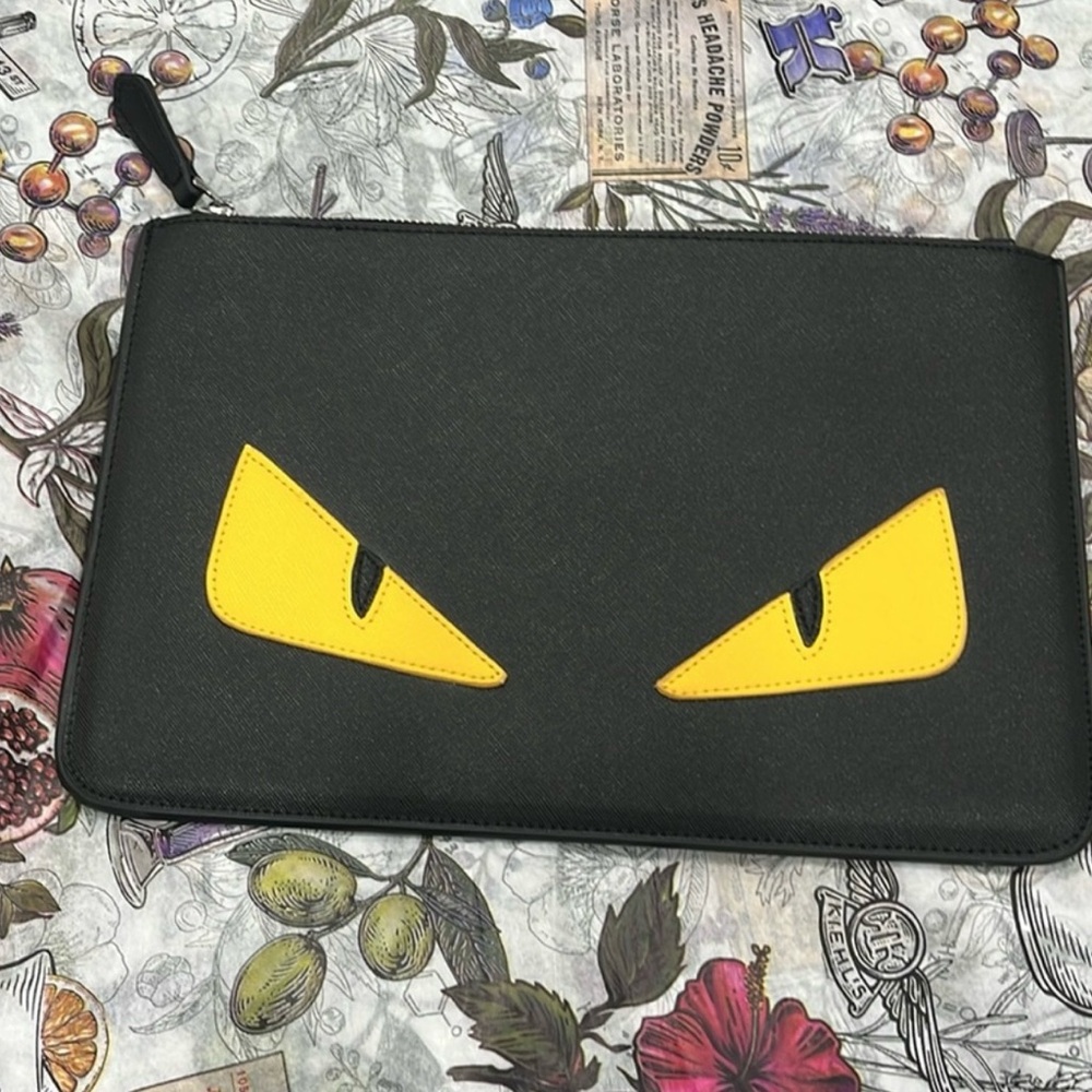 FENDI authentic Monster clutch